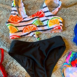 Girls shien bundle- 3 swimsuits 4-5yrs old, shien size 100